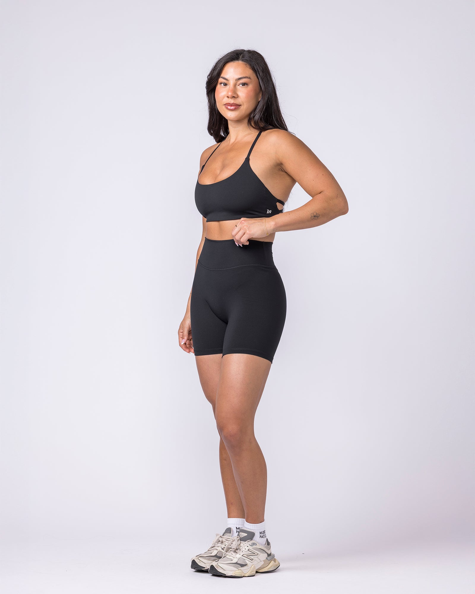 Liberty Afterglow Bralette - Black-Bralettes-XXS-022602BLK-XXS-MNAPPRL48297-5-Muscle Nation