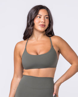 Liberty Afterglow Bralette Eucalyptus - Muscle Nation women's bralette