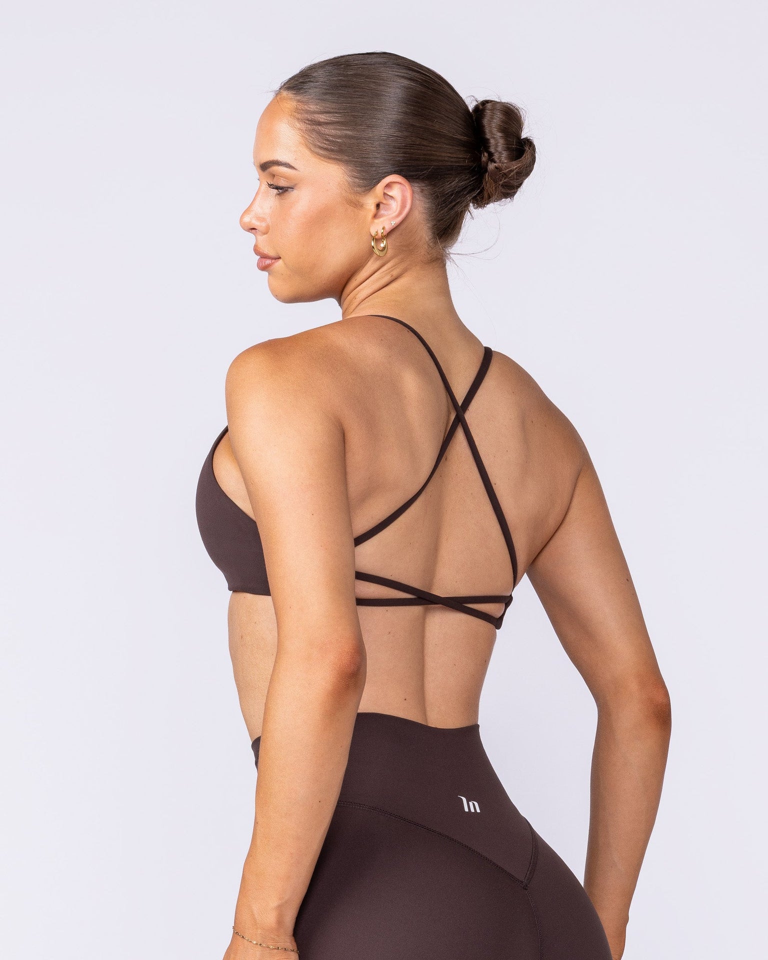 Liberty Strike Bralette - Cocoa-Bralettes-XXS-122508COCOA-XXS-MNAPPRL48019-4-Muscle Nation