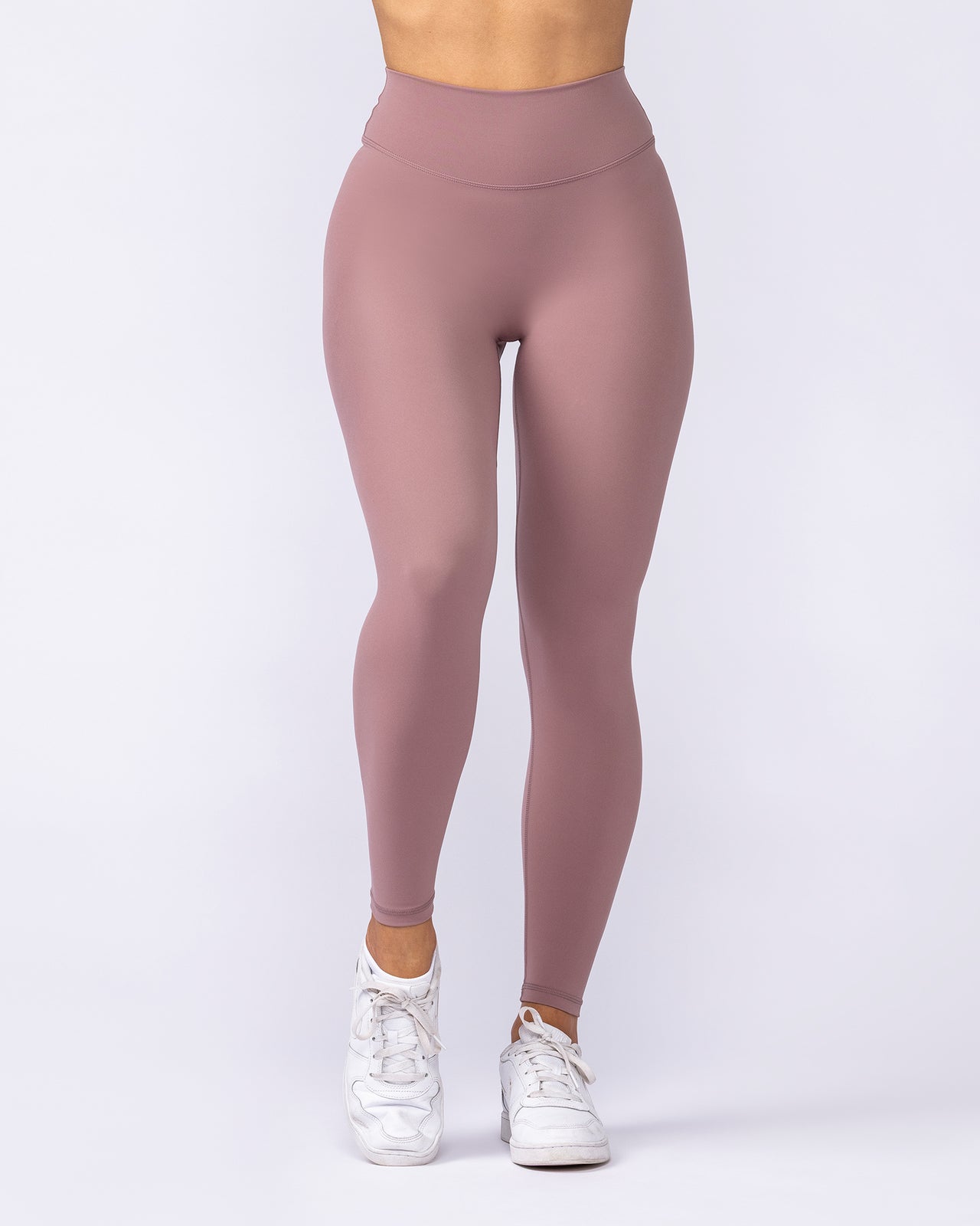 Liberty High Rise Ankle Length Leggings - Mocha Berry