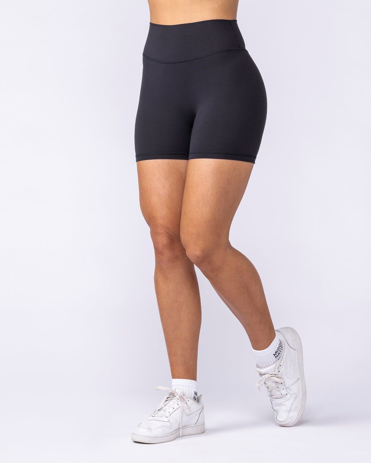 Liberty High Rise Midway Shorts - Black