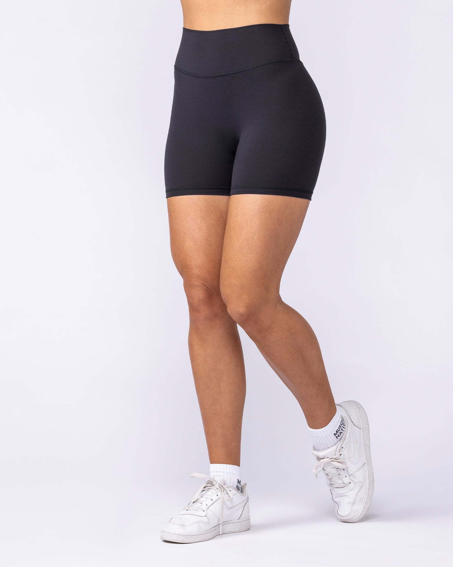 Liberty High Rise Midway Shorts - Black