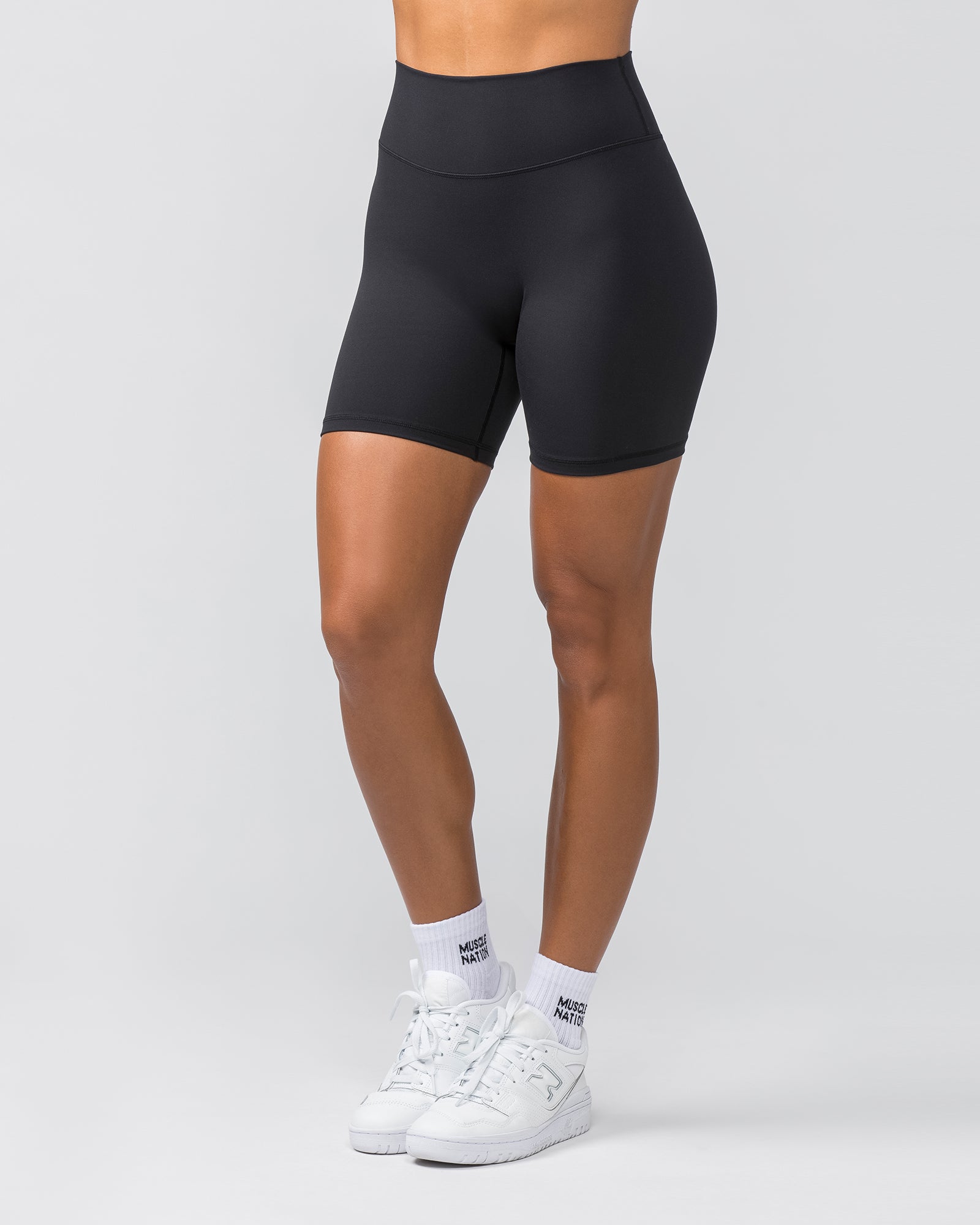 Liberty Zero Rise Bike Shorts - Black-Shorts-XXS-072321BLK-XXS-MNAPPRL25769-3-Muscle Nation