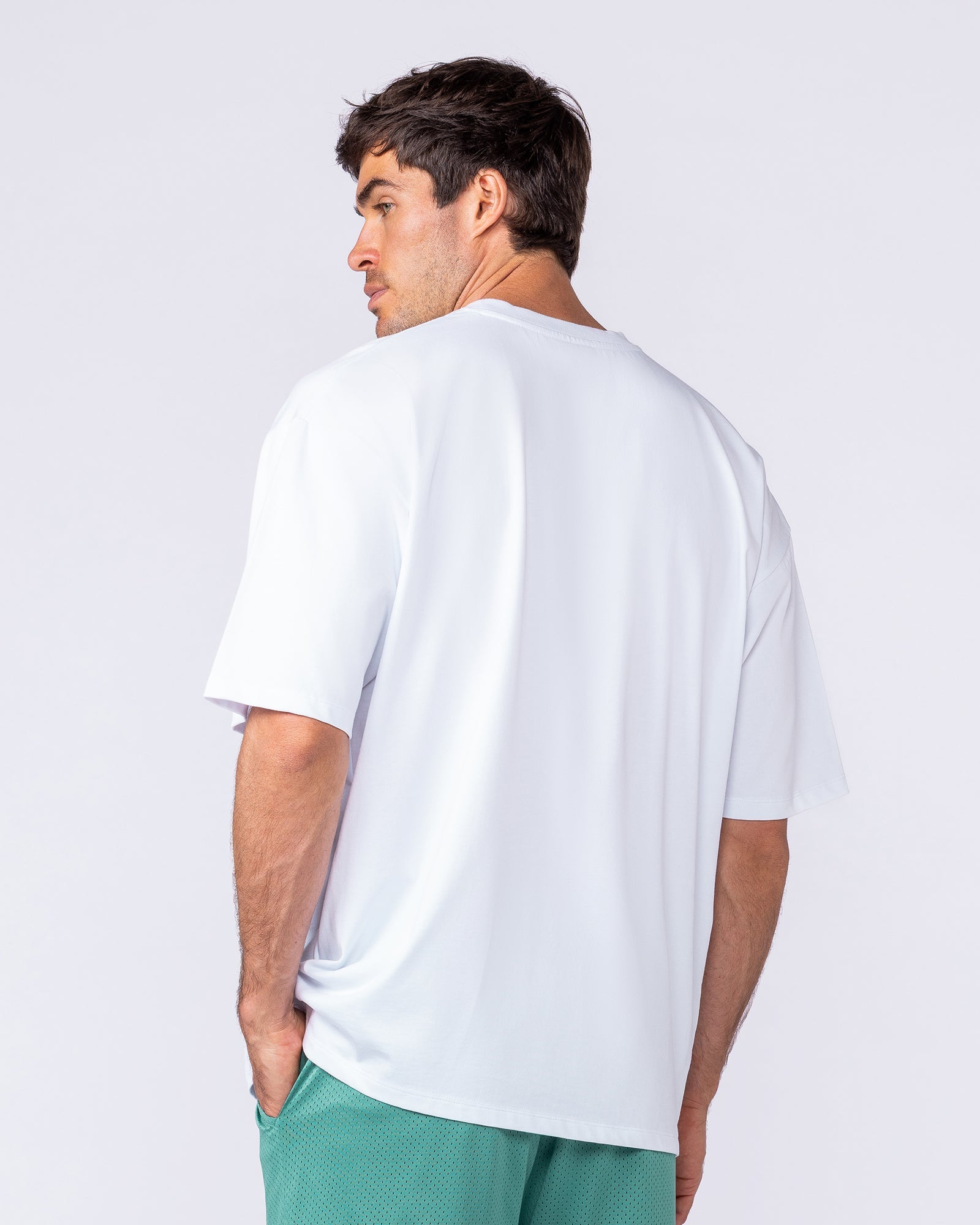 Lifestyle Pump Cover - White-T-Shirts-XS-1125179WHT-XS-MNAPPRL47471-2-Muscle Nation