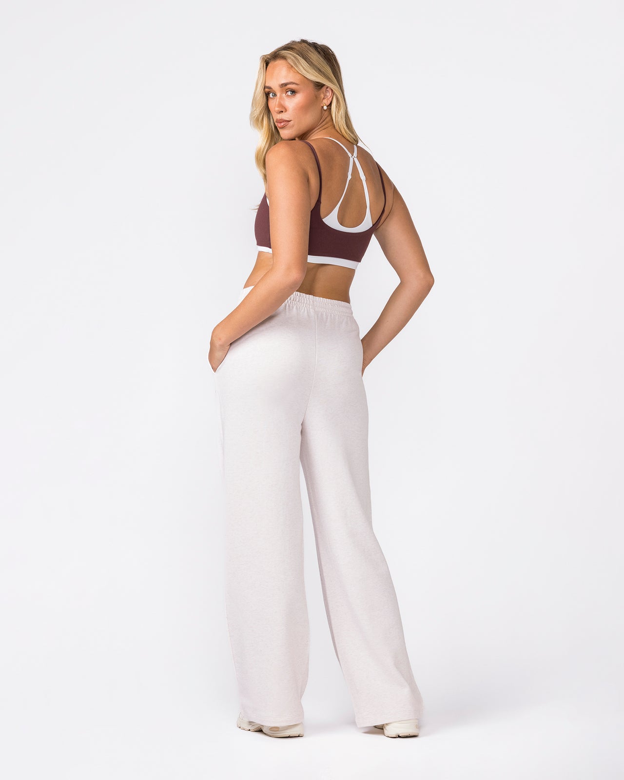 Loopback Straight Leg Trackies - Dew Marl-Bottoms-XXS-042624DEWMRL-XXS-MNAPPRL49928-8-Muscle Nation