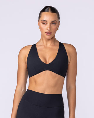 Lustre Bralette - Black-Bralettes-XXS-112516BLK-XXS-MNAPPRL46303-1-Muscle Nation