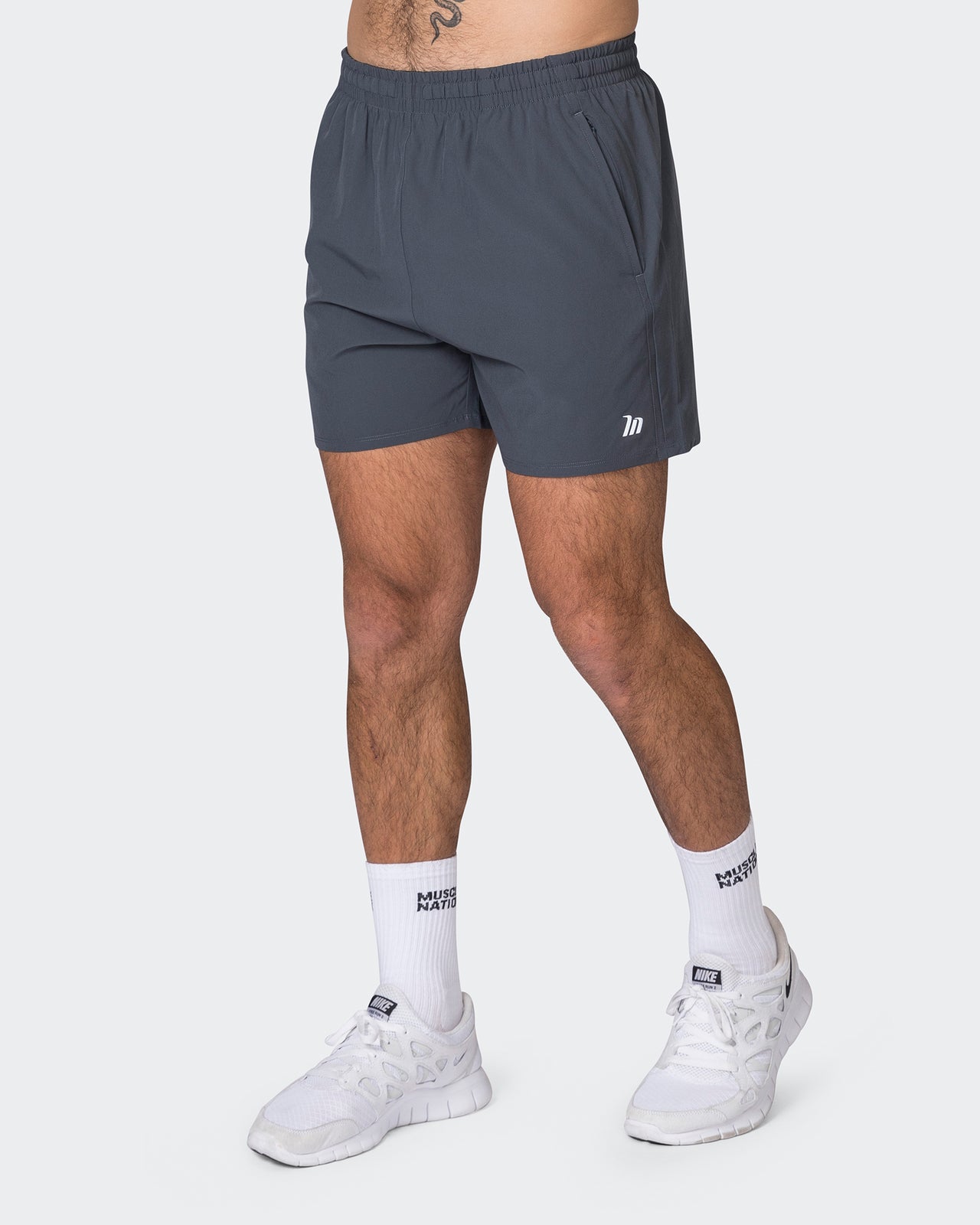 New Heights 4" Shorts - Thunder-Shorts-S-072309THNDR-S-MNAPPRL25450-3-Muscle Nation
