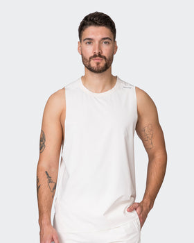 Replay Laser Cut Tank - Travertine-Singlets & Tanks-S-052329TRAV-S-MNAPPRL25093-1-Muscle Nation