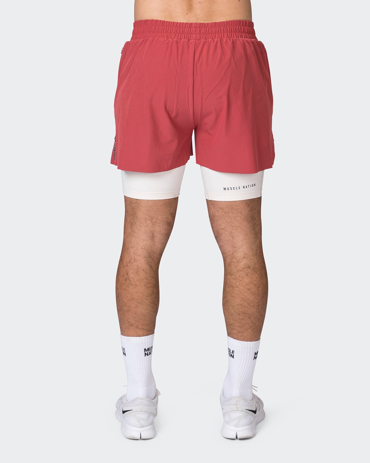 Replay 3" Shorts - Dusty Red-Shorts-S-052334DTSYRD-S-MNAPPRL25205-7-Muscle Nation