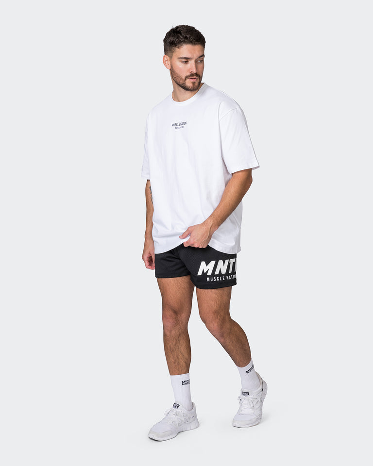 MNTN Lay Up 3.5" Shorts - Black-Shorts-S-052332BLK-S-MNAPPRL25142-8-Muscle Nation