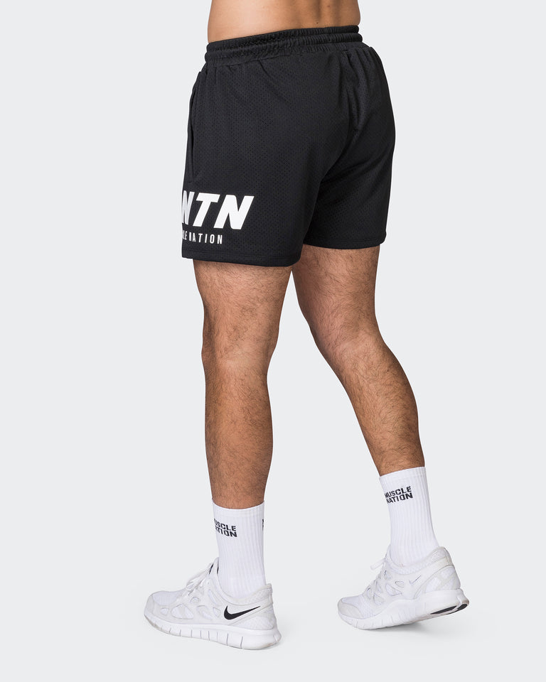 MNTN Lay Up 3.5" Shorts - Black-Shorts-S-052332BLK-S-MNAPPRL25142-6-Muscle Nation