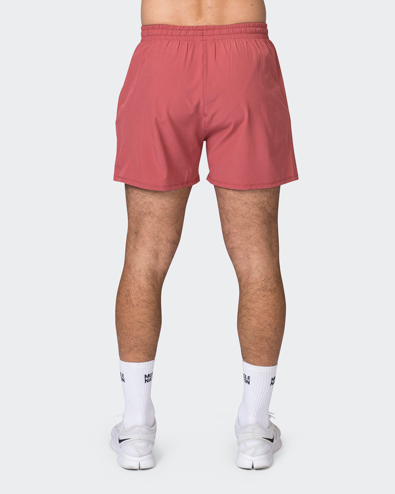 New Heights 4" Shorts - Dusty Red-Shorts-S-072309DTSYRD-S-MNAPPRL25457-6-Muscle Nation