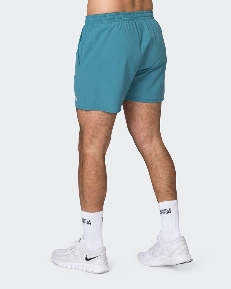 New Heights 4" Shorts - Light Harbour-Shorts-S-072309LGTHRBR-S-MNAPPRL25464-5-Muscle Nation