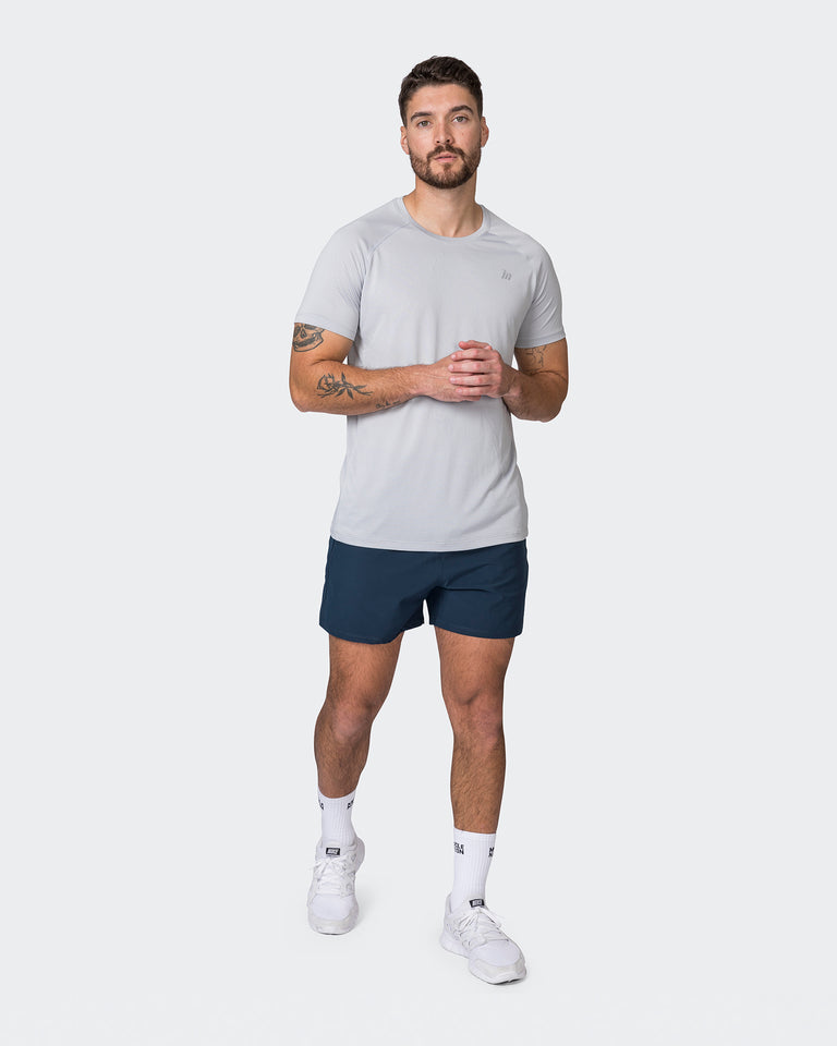 New Heights Running Tee - Quiet Grey-T-Shirts-S-072305QUTGRY-S-MNAPPRL25422-7-Muscle Nation