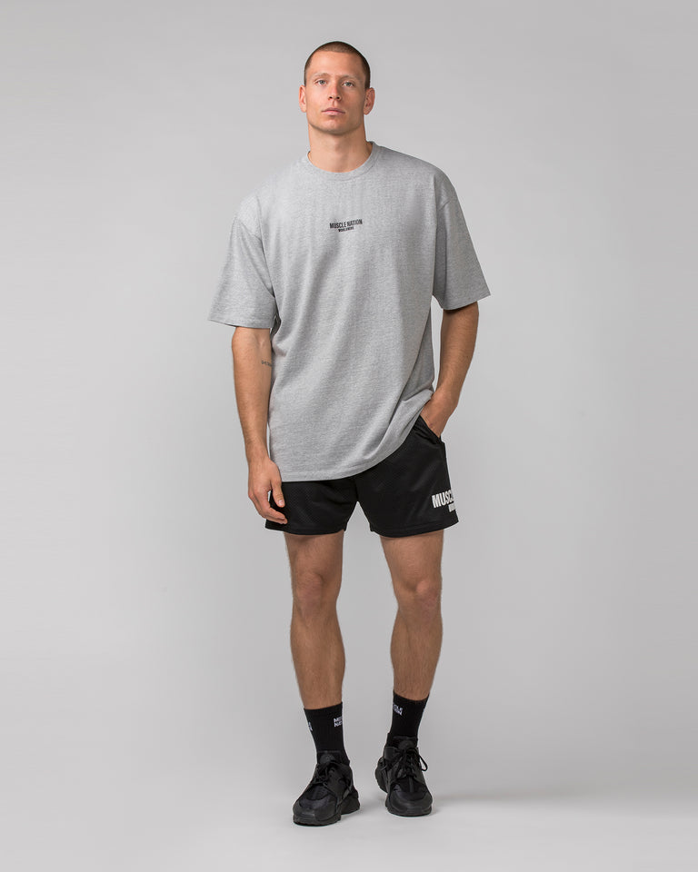 Worldwide Lay Up 3.5" Shorts - Black-Shorts-S-062404BLK-S-MNAPPRL31758-6-Muscle Nation