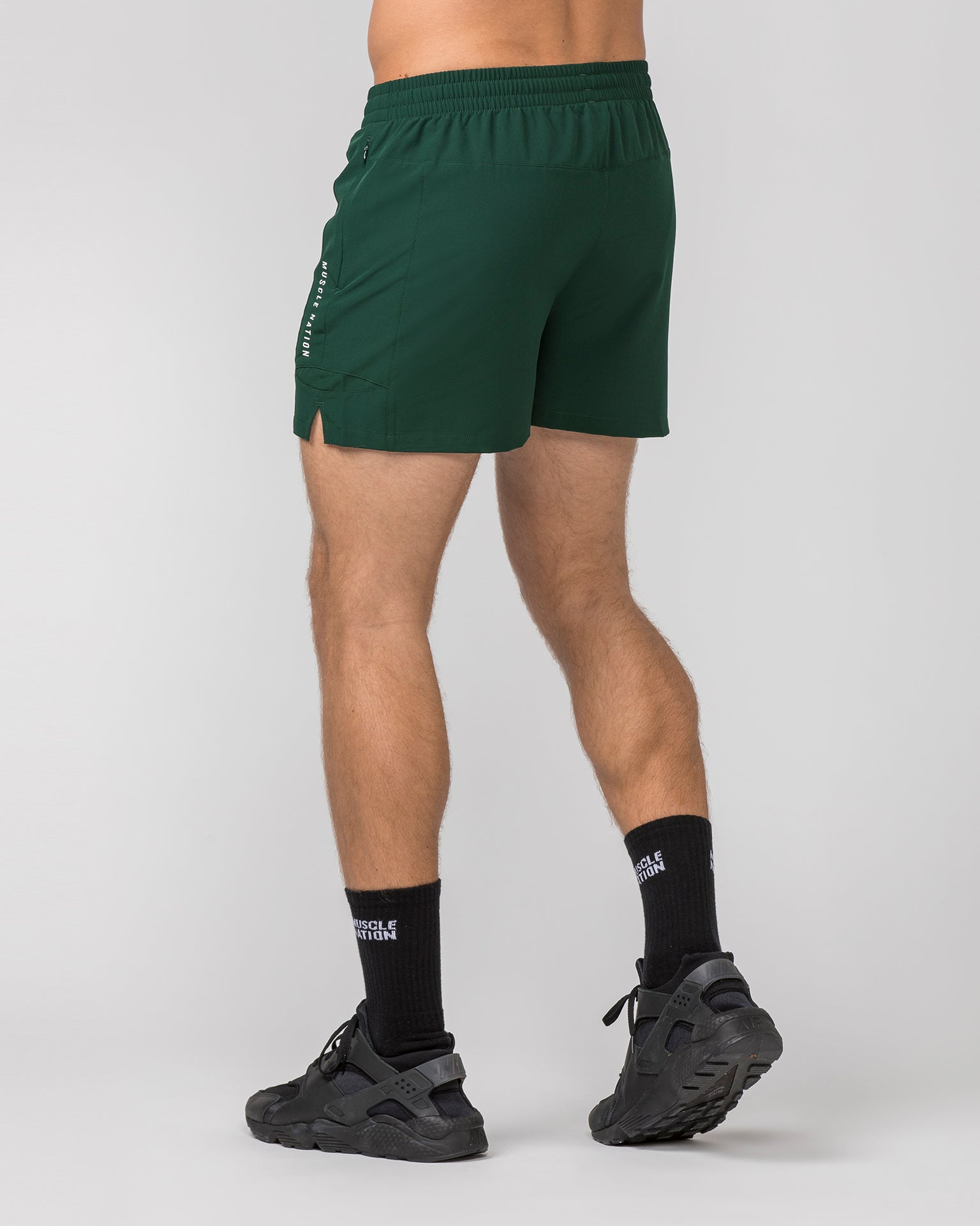 Streamline Training 3" Shorts - Forest Green-Shorts-S-062421FRSGRN-S-MNAPPRL31814-4-Muscle Nation