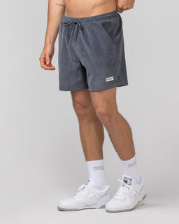 Daily Corduroy Shorts - Thunder-Shorts-S-042347THNDR-S-MNAPPRL24196-1-Muscle Nation