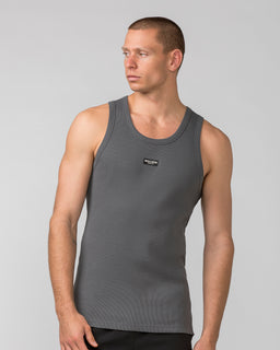 Rib Fitted Training Tank Tornado - Muscle Nation men's muscle tank