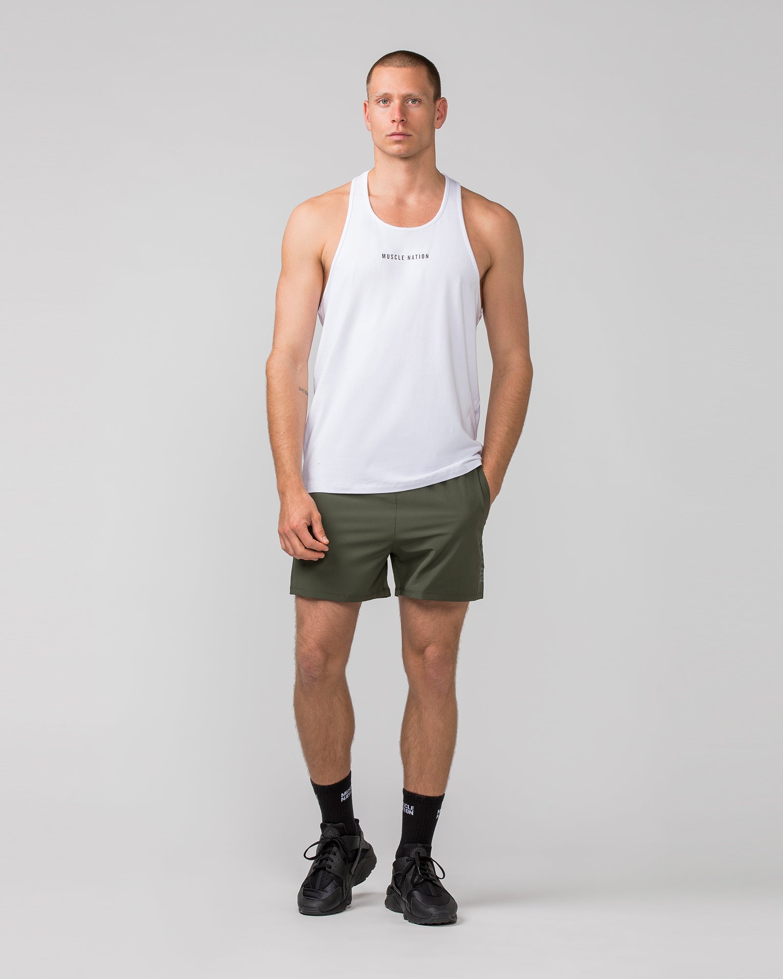 Infinite Y Back Singlet - White-Singlets & Tanks-S-032307WHT-S-MNAPPRL21794-5-Muscle Nation