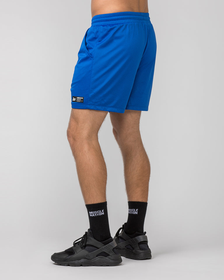 Lay Up 5" Shorts - Bondi Blue-Shorts-S-112343BONDIBLU-S-MNAPPRL30239-4-Muscle Nation