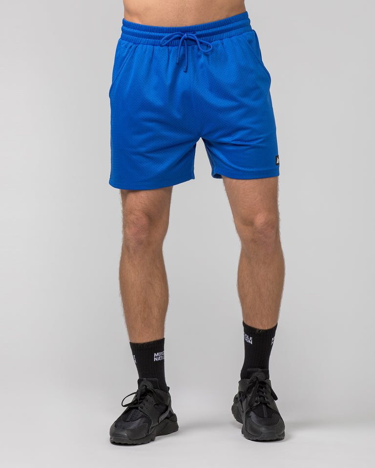 Lay Up 5" Shorts - Bondi Blue-Shorts-S-112343BONDIBLU-S-MNAPPRL30239-2-Muscle Nation