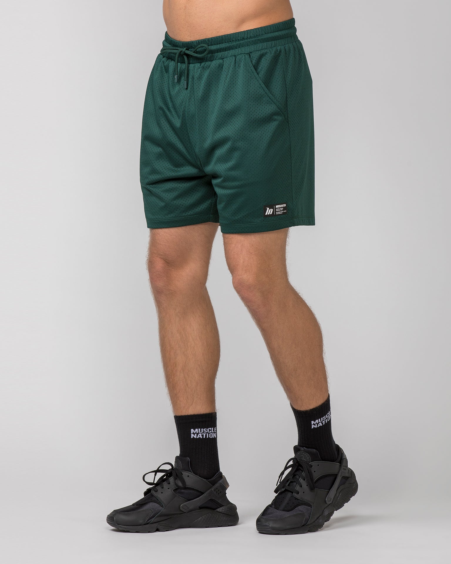 Lay Up 5" Shorts - Sporting Green-Shorts-S-112343SPTGRN-S-MNAPPRL28056-3-Muscle Nation
