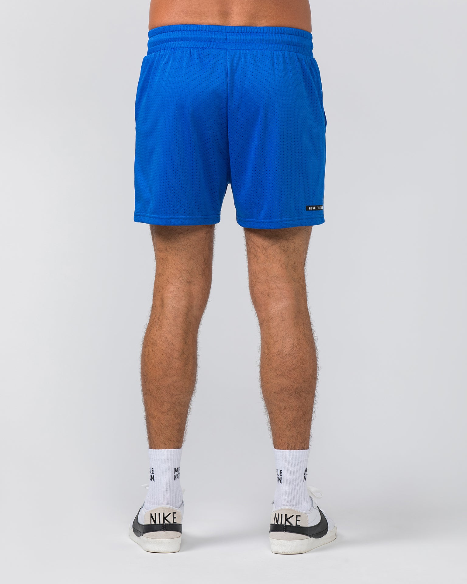 Lay Up 3.5" Shorts - Bondi Blue-Shorts-S-112342BONDIBLU-S-MNAPPRL30719-5-Muscle Nation