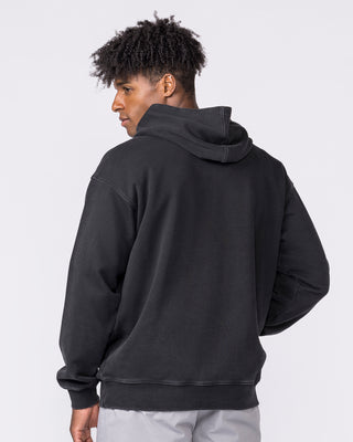 Metalcore Vintage Hoodie - Washed Black-Jumpers & Hoodies-XS-032631WSHBLK-XS-MNAPPRL49565-2-Muscle Nation