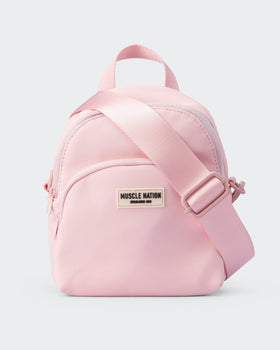 Mini Side Bag Pale Pink - Muscle Nation cross body bag
