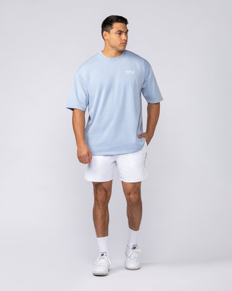 MNation Co Vintage Oversized Tee - Washed Sky-T-Shirts-XS-092520WSKY-XS-MNAPPRL44286-5-Muscle Nation