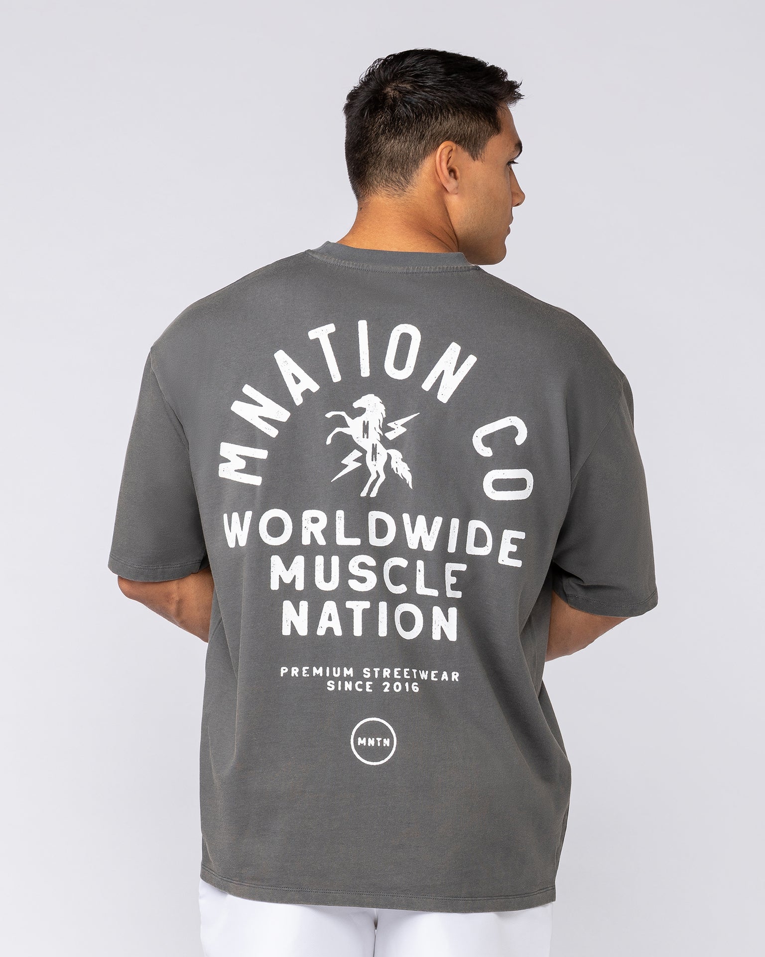 MNation Co Vintage Oversized Tee - Washed Charcoal-T-Shirts-XS-092520WSHTORN-XS-MNAPPRL44278-6-Muscle Nation