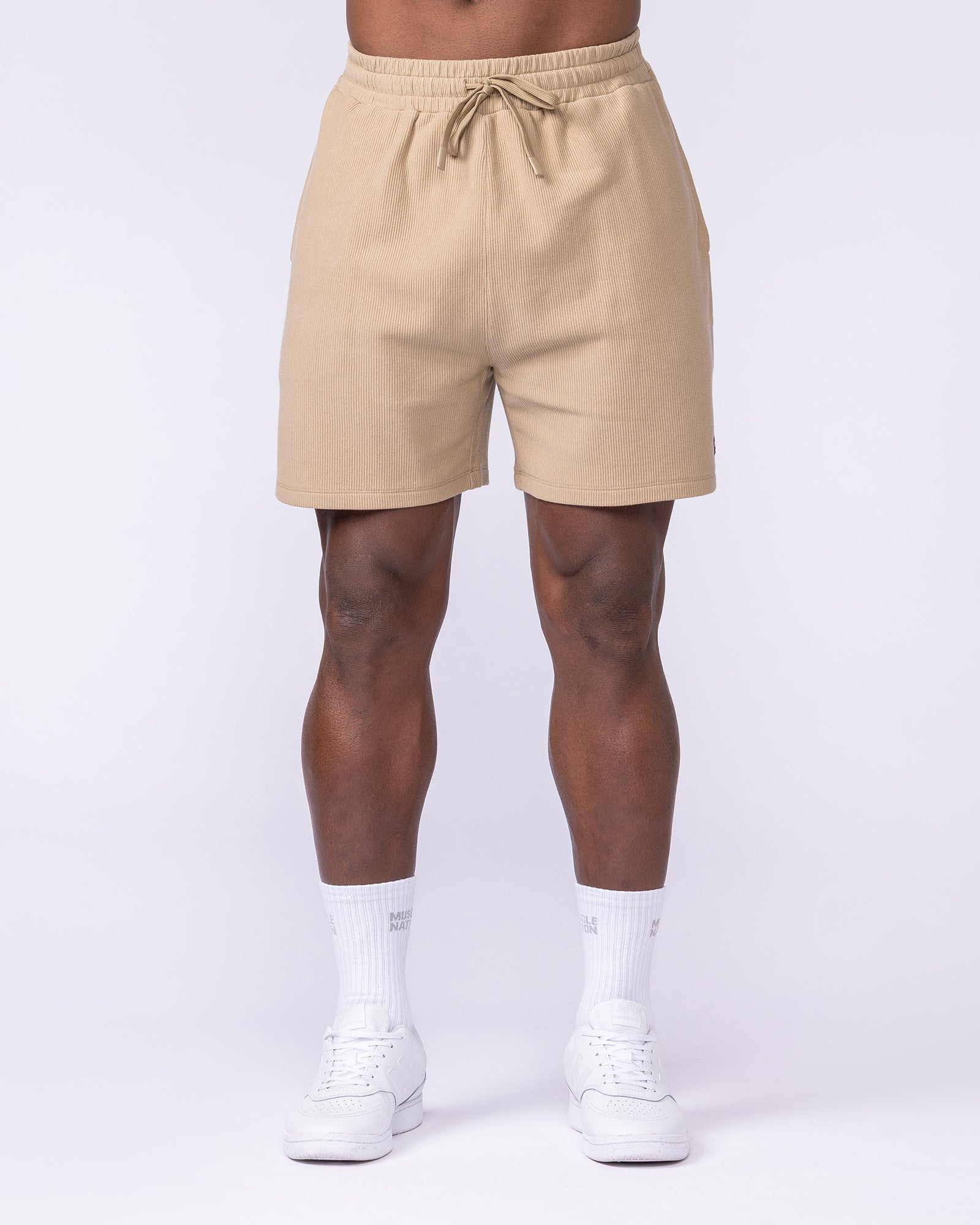 Everyday Jersey Shorts - Butterscotch-Shorts-S-1125224BTTRSTCH-S-MNAPPRL47578-3-Muscle Nation