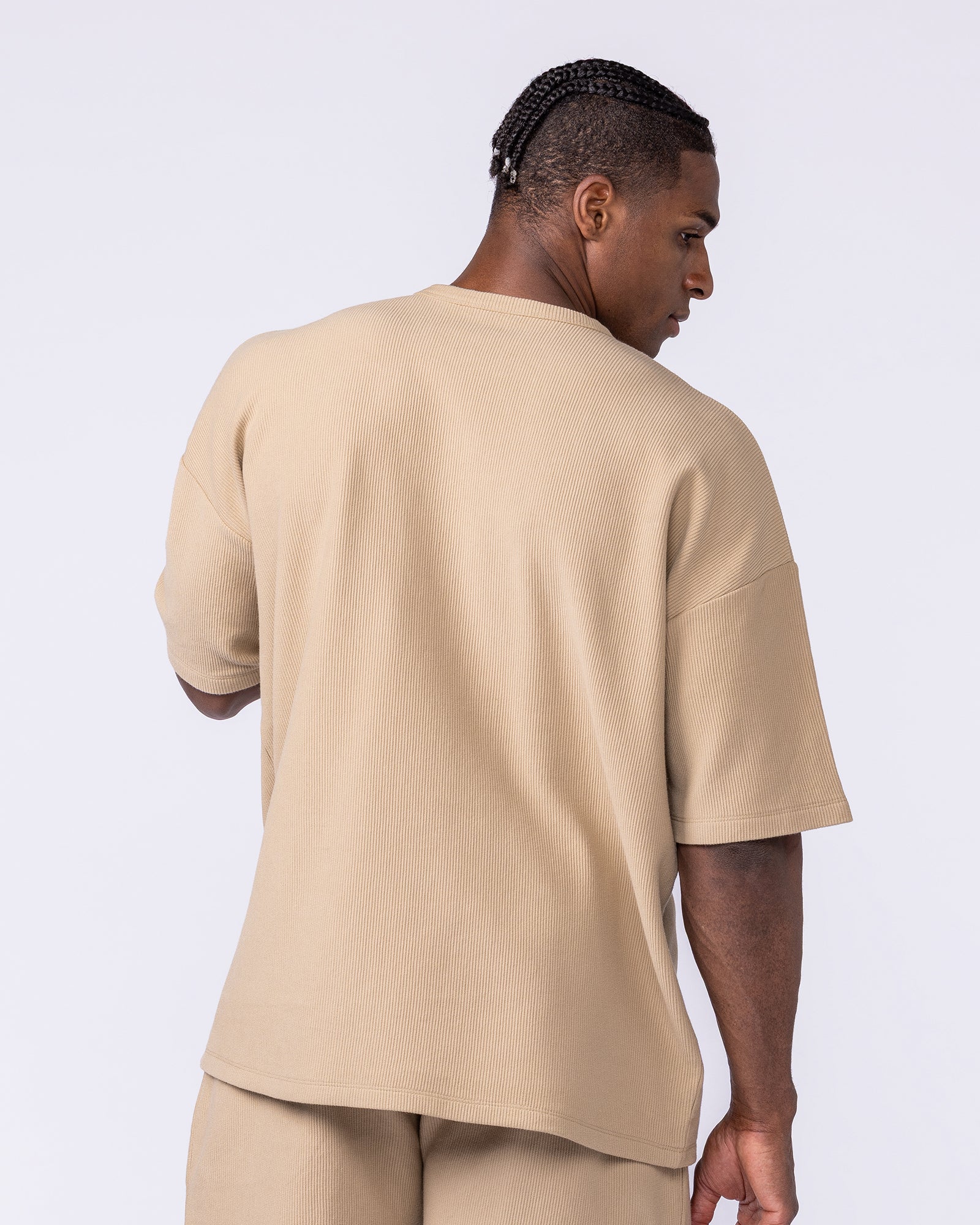 Oversized Jersey Tee - Butterscotch-Tops-S-1125223BTTRSTCH-S-MNAPPRL47592-6-Muscle Nation