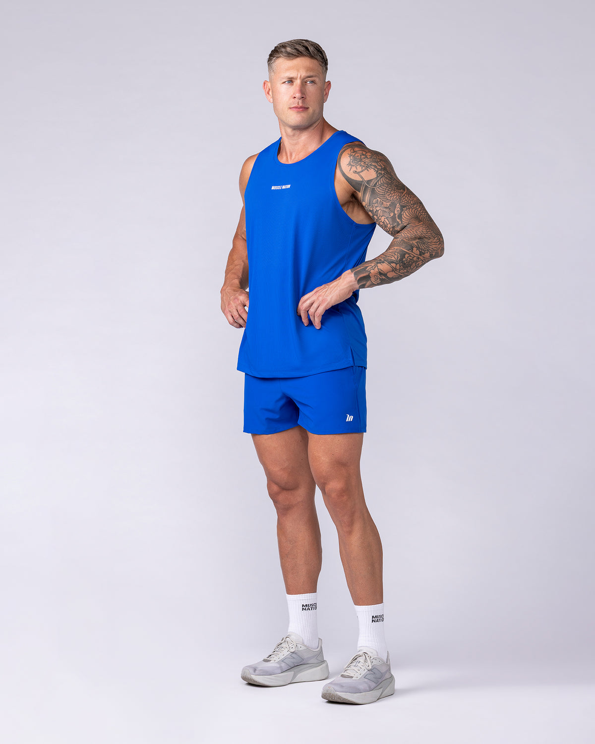 New Heights 4" Shorts – Bondi Blue – detail 4