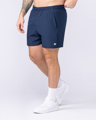New Heights 4" Shorts - Navy-Shorts-S-1125159NAVY-S-MNAPPRL44623-1-Muscle Nation
