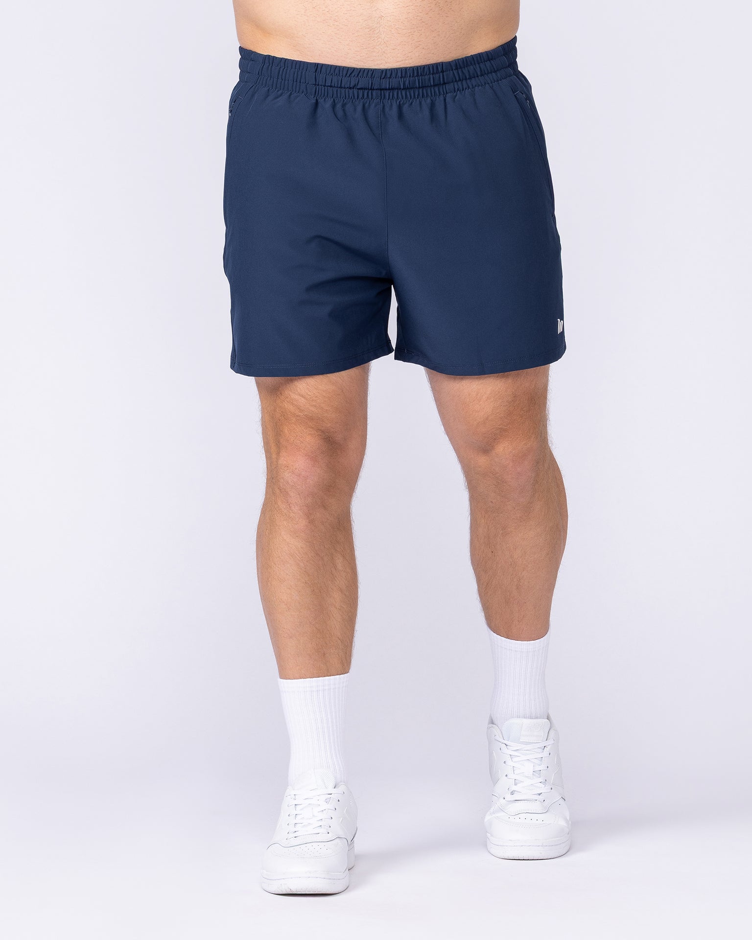New Heights 4" Shorts - Navy-Shorts-S-1125159NAVY-S-MNAPPRL44623-3-Muscle Nation