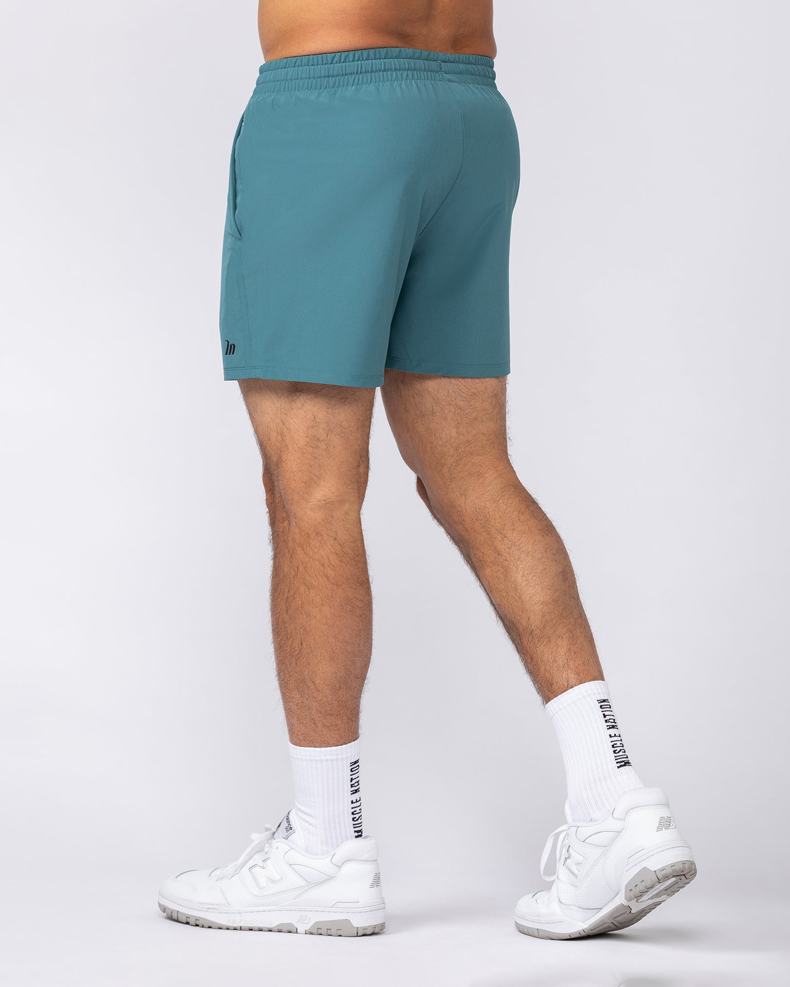 New Heights 4" Shorts - Shark-Shorts-S-092529SHRK-S-MNAPPRL44241-4-Muscle Nation