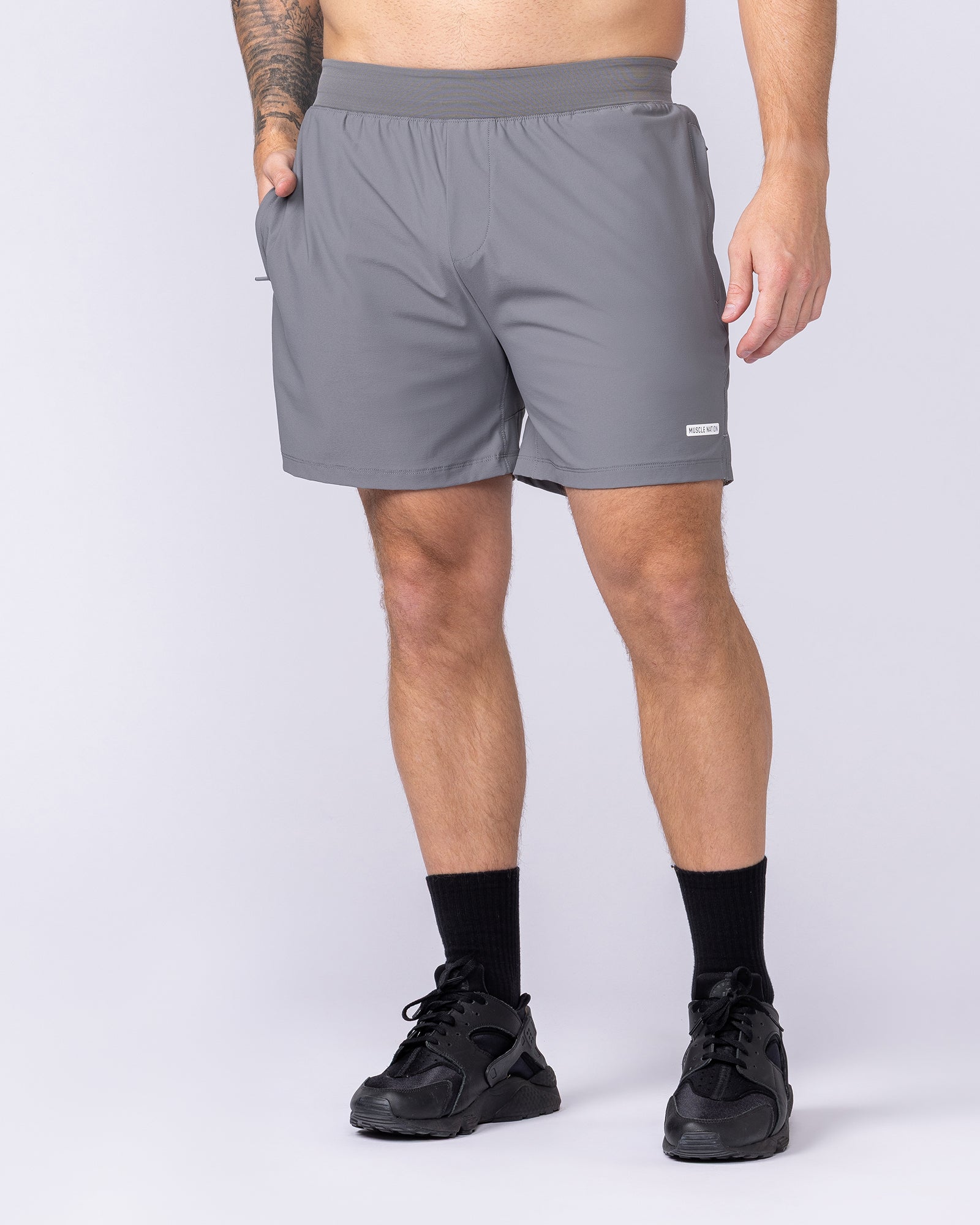 On Repeat Training 5" Shorts - Tornado-Shorts-S-1125152TRNDO-S-MNAPPRL44630-1-Muscle Nation