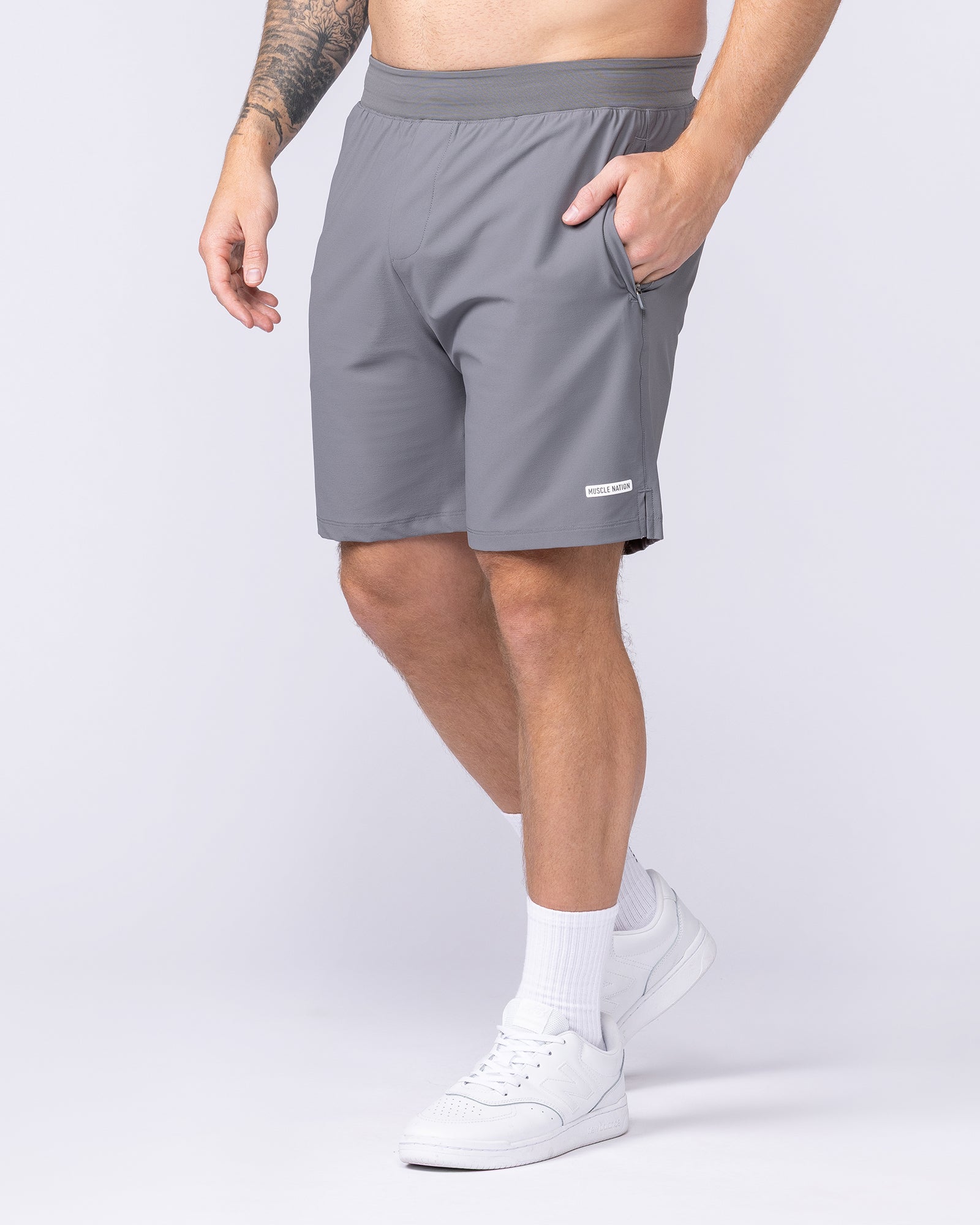 On Repeat Training 7" Shorts - Tornado-Shorts-S-1125153TRNDO-S-MNAPPRL44637-1-Muscle Nation