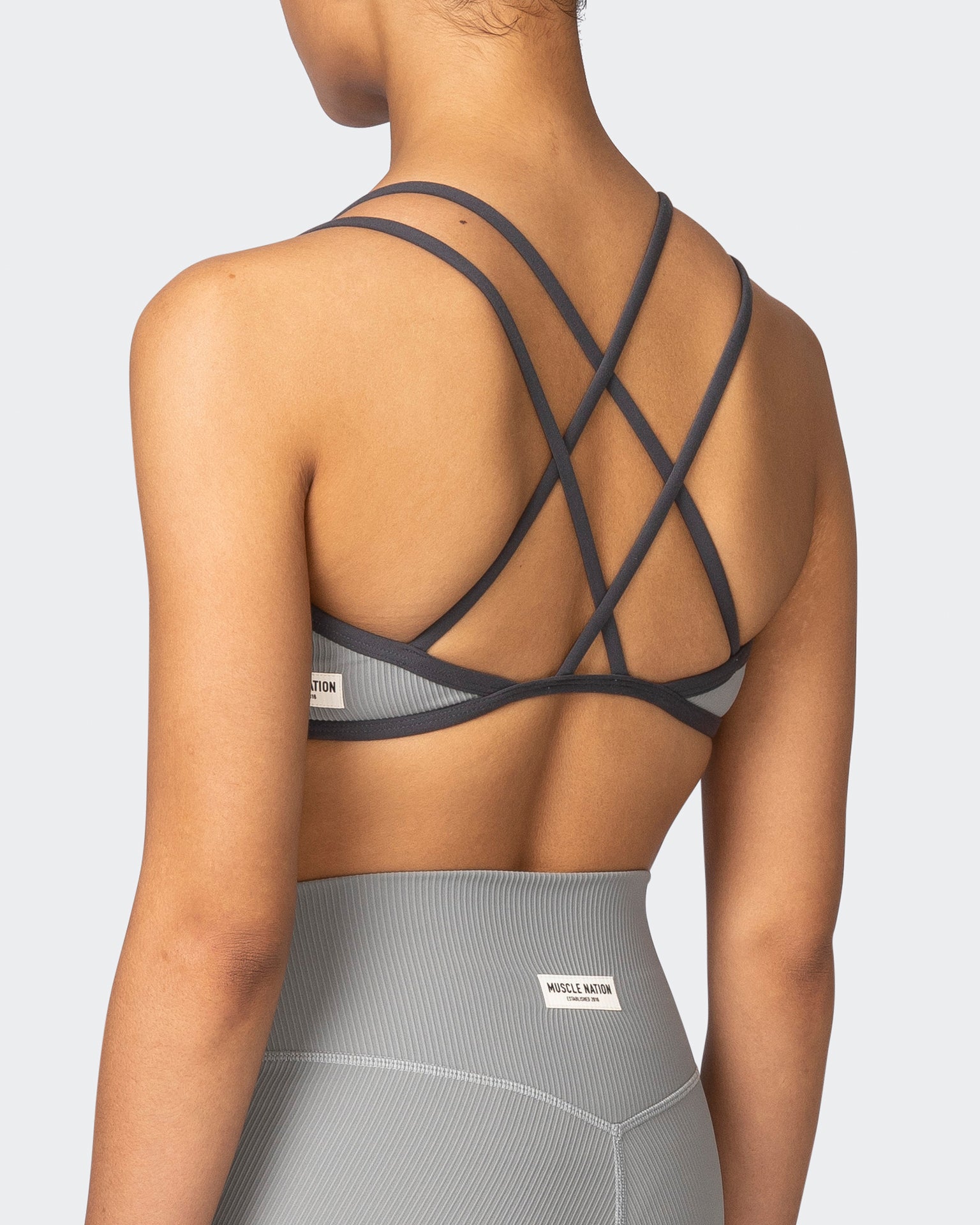 Curves Rib Bralette - Zinc-Bralettes-XS-042302ZINC-XS-MNAPPRL23265-5-Muscle Nation