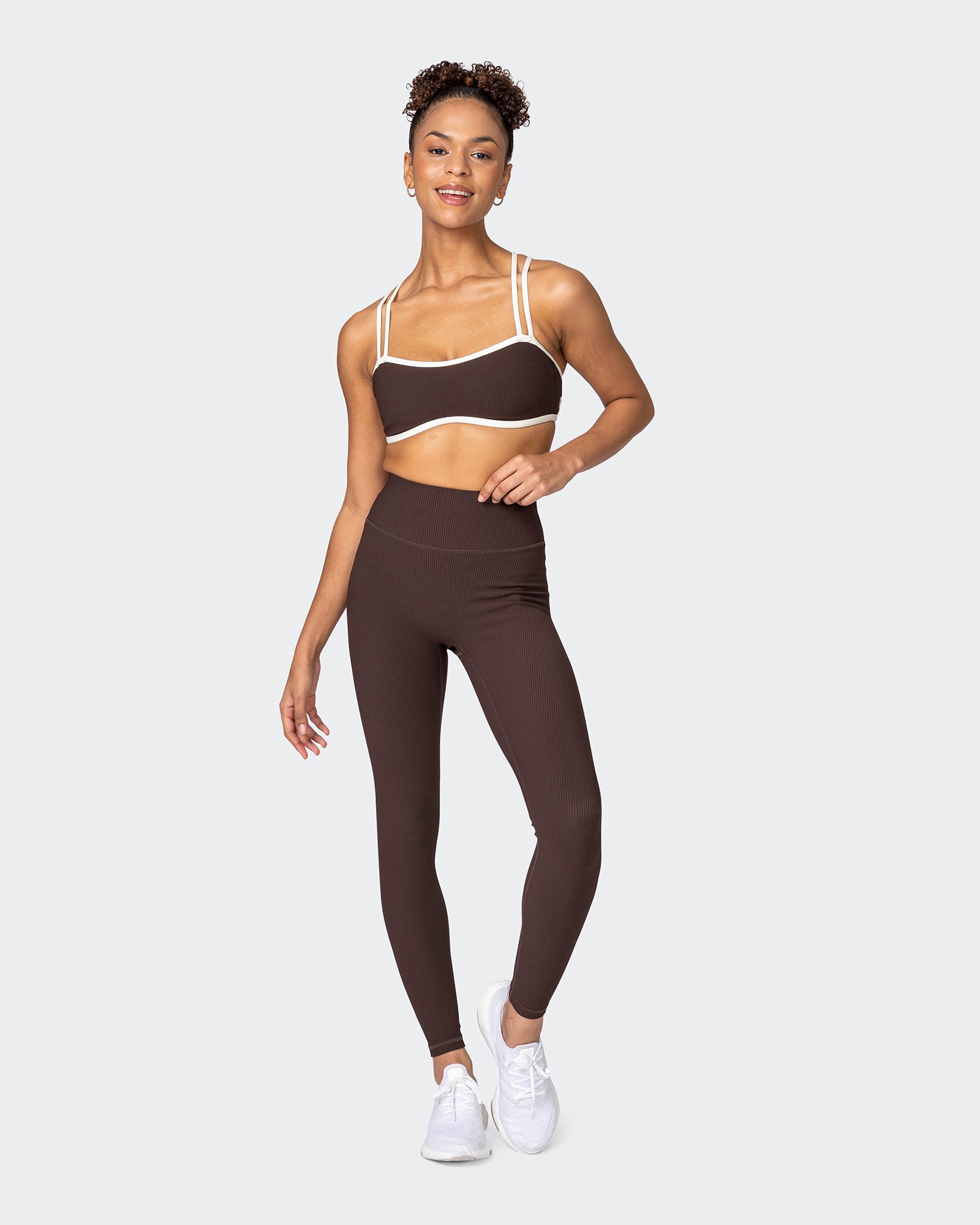 Curves Rib Bralette - Cocoa-Bralettes-XS-042302COCOA-XS-MNAPPRL23233-7-Muscle Nation