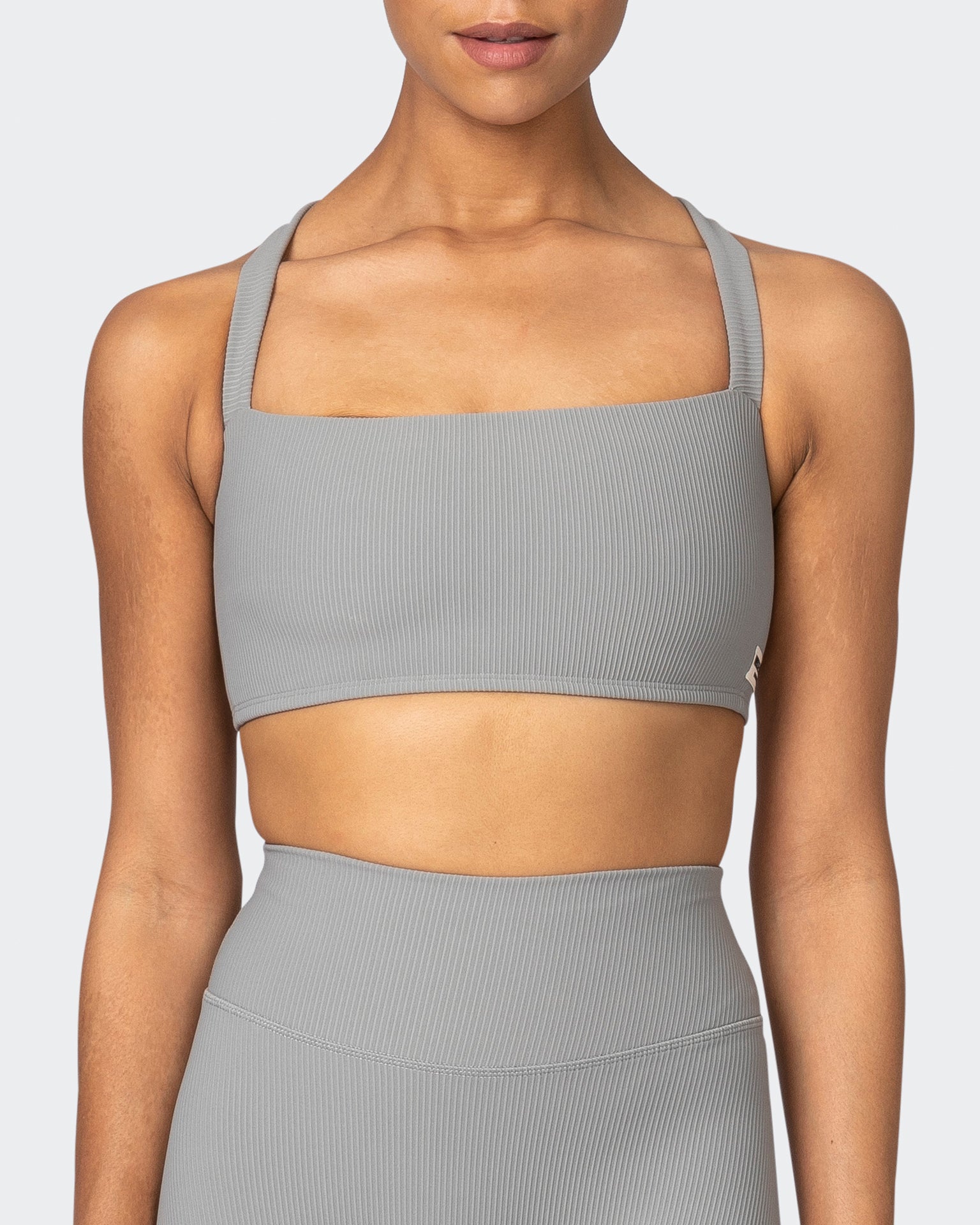 Twist Rib Bra - Zinc-Sports Bras-XS-042303ZINC-XS-MNAPPRL23313-2-Muscle Nation