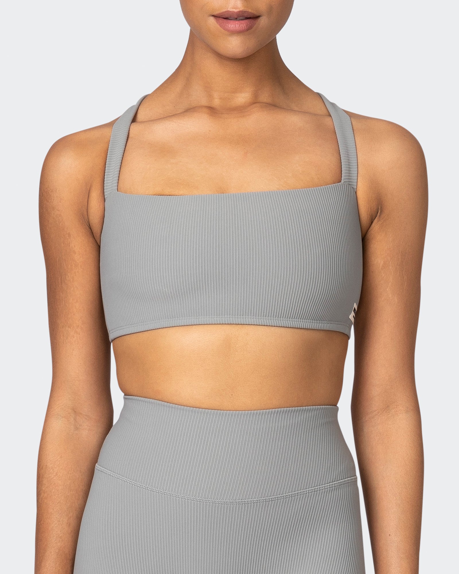 Twist Rib Bra - Zinc-Sports Bras-XS-042303ZINC-XS-MNAPPRL23313-2-Muscle Nation