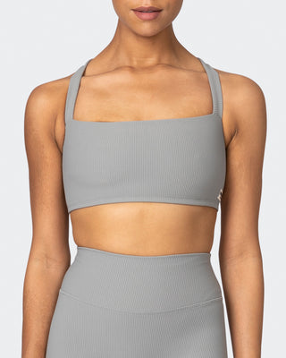 Twist Rib Bra - Zinc-Sports Bras-XS-042303ZINC-XS-MNAPPRL23313-2-Muscle Nation