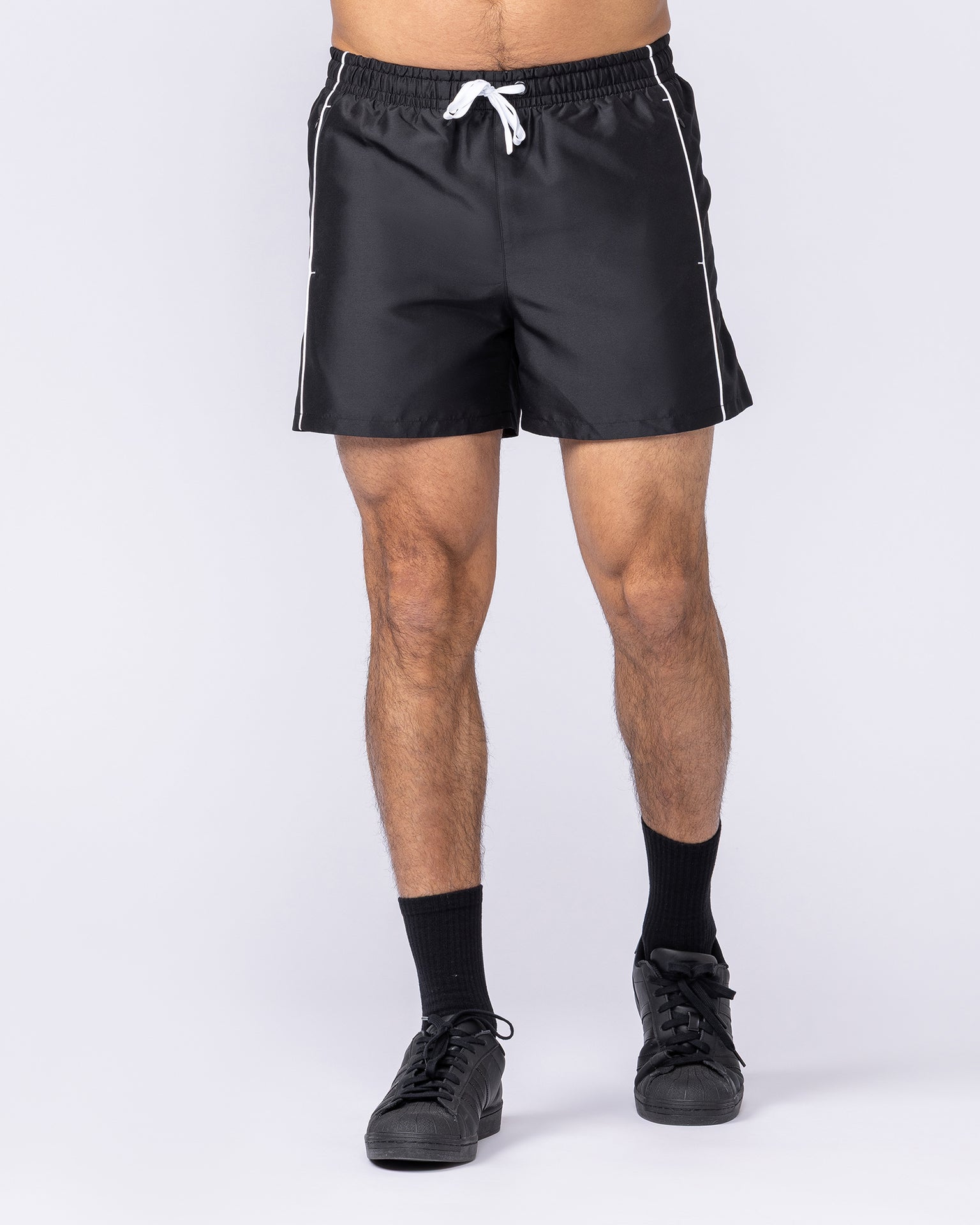 Overdrive 4" Shorts - Black-Shorts-S-112557BLK-S-MNAPPRL47636-2-Muscle Nation