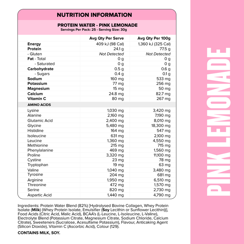 PROTEIN WATER - Creaming Soda - 25 serves-Protein Waters-MNSUPPS0378-9359054002821-3-Muscle Nation
