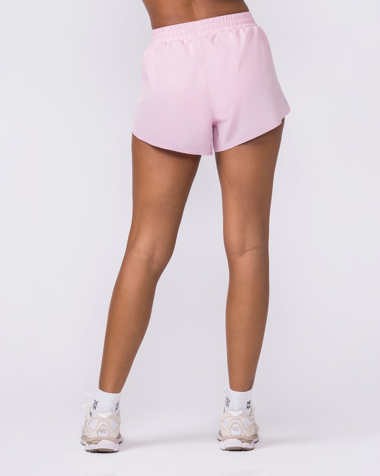 Pace High-Waisted Run Shorts - Blossom-Shorts-XXS-032649BLM-XXS-MNAPPRL49341-6-Muscle Nation
