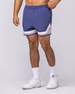 Player 4" Active Shorts Midnight - Muscle Nation men's gym shorts
