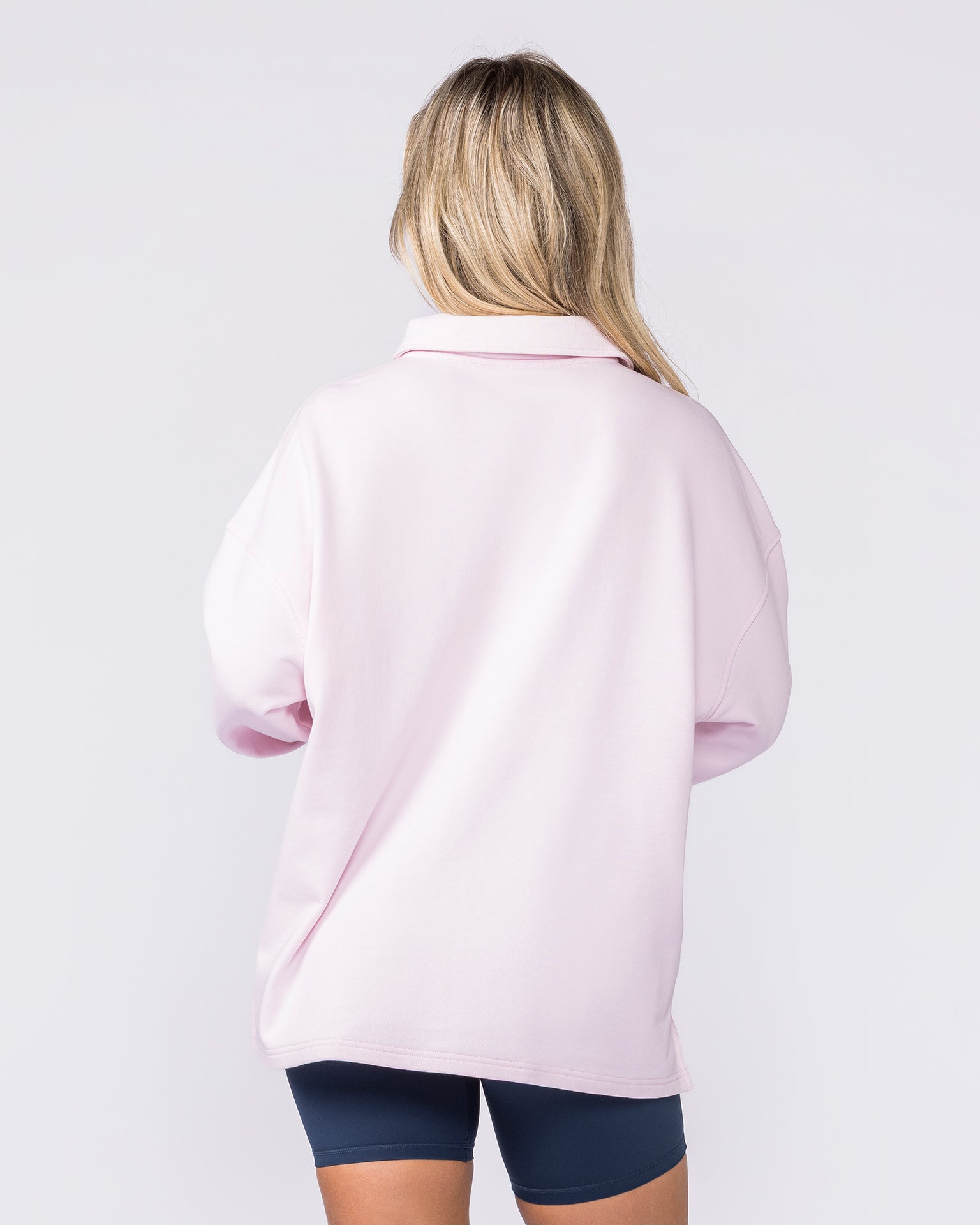 Polo Relaxed Pullover - Babydoll-Tops-XXS-032618BBYDL-XXS-MNAPPRL49431-5-Muscle Nation