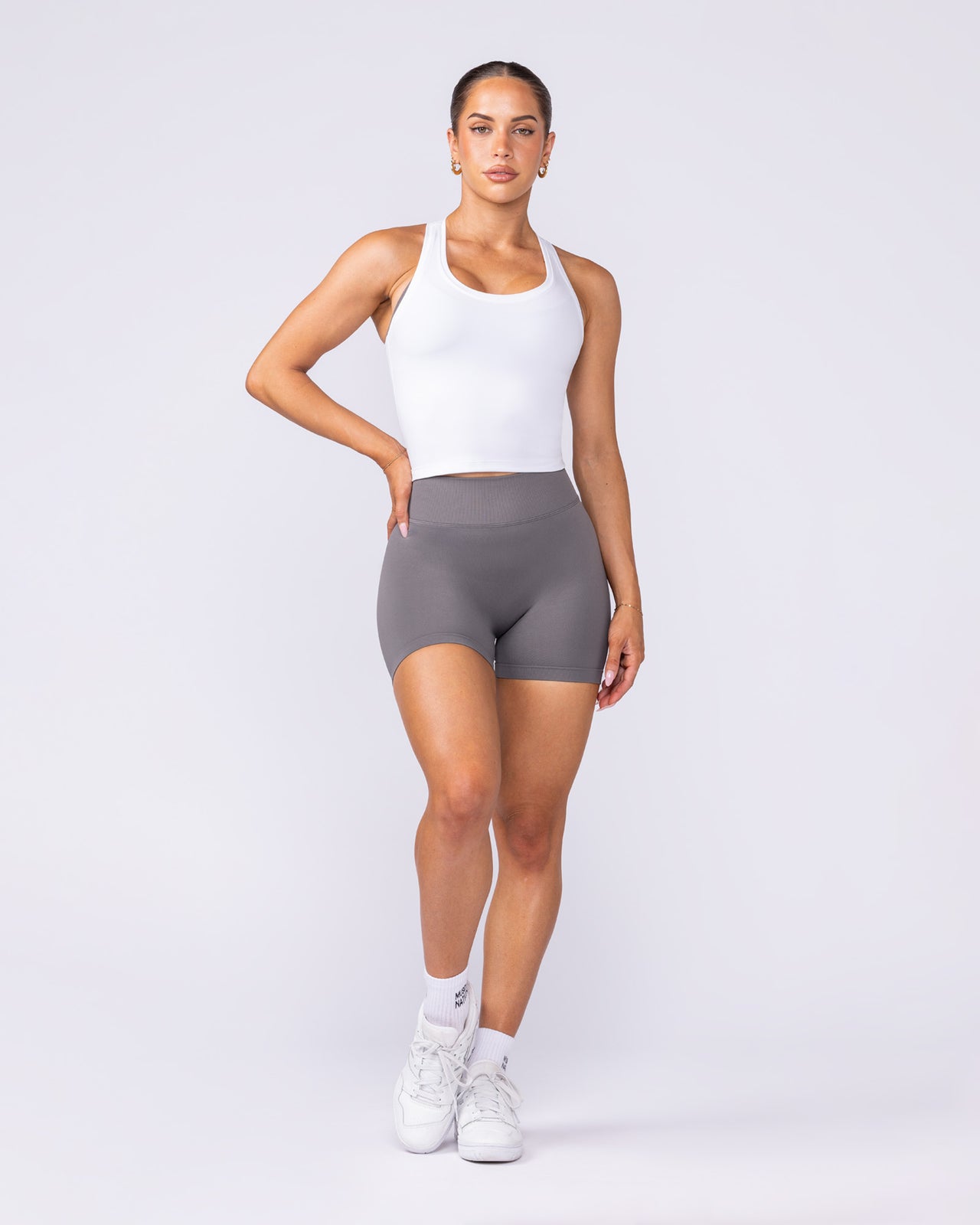 Practice Tank - White-Singlets & Tanks-XXS-062509WHT-XXS-MNAPPRL42891-5-Muscle Nation